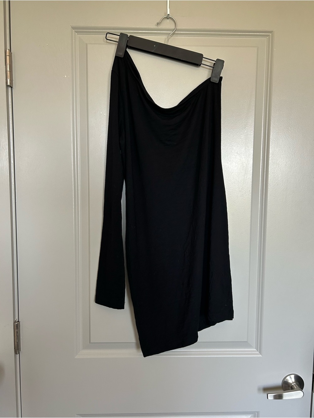 Beyond Yoga Women’s Black One-Shoulder Bodycon Mini Dress